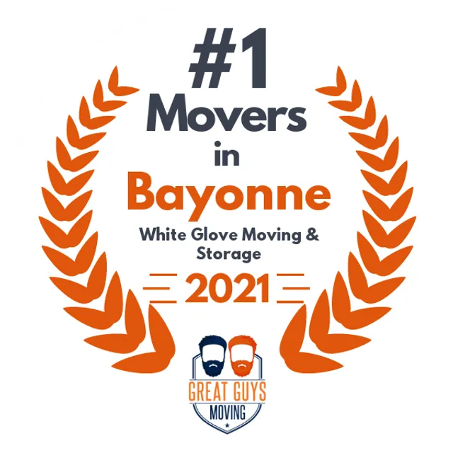 #1 Ranked Movers in New York City, NY 2021 award