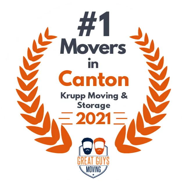 #1 Ranked Movers in Columbus, OH 2021 award