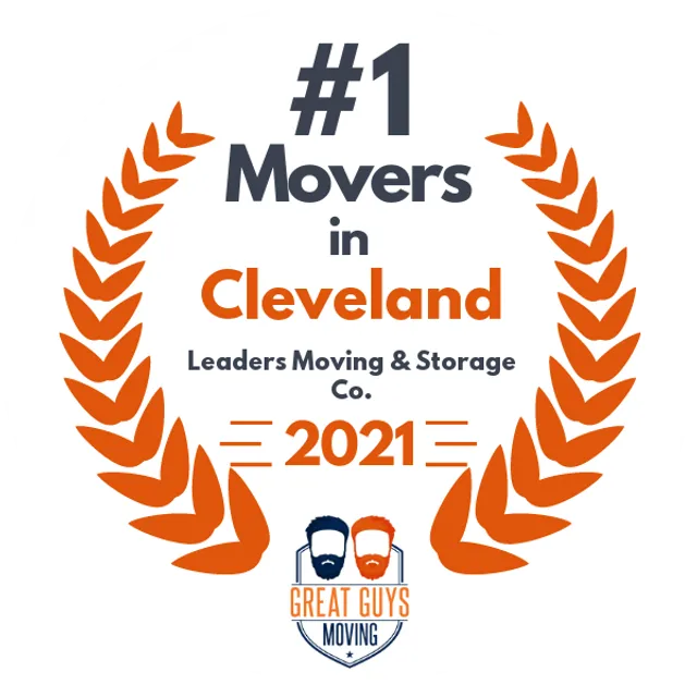 #1 Ranked Movers in Cleveland, OH 2021 award