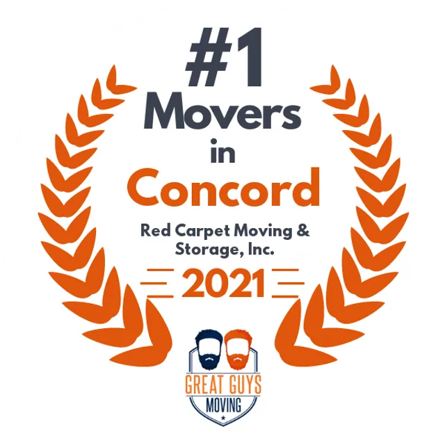 #1 Ranked Movers in Oakland, CA 2021 award