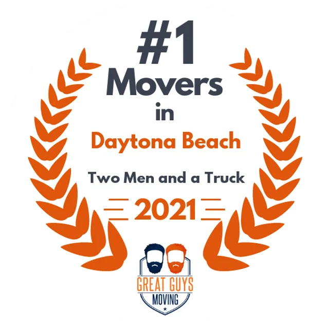 #1 Ranked Movers in Deltona, FL 2021 award