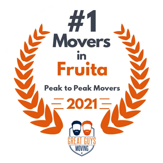 #1 Ranked Movers in Thornton, CO 2021 award