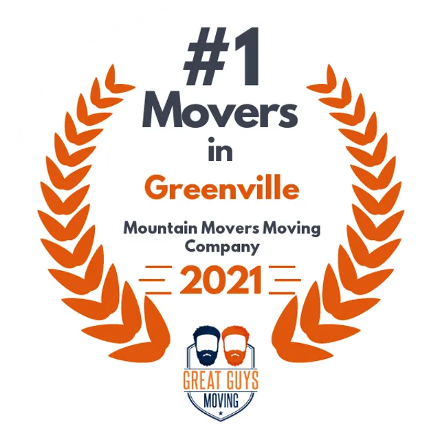 #1 Ranked Movers in Greenville, MS 2021 award