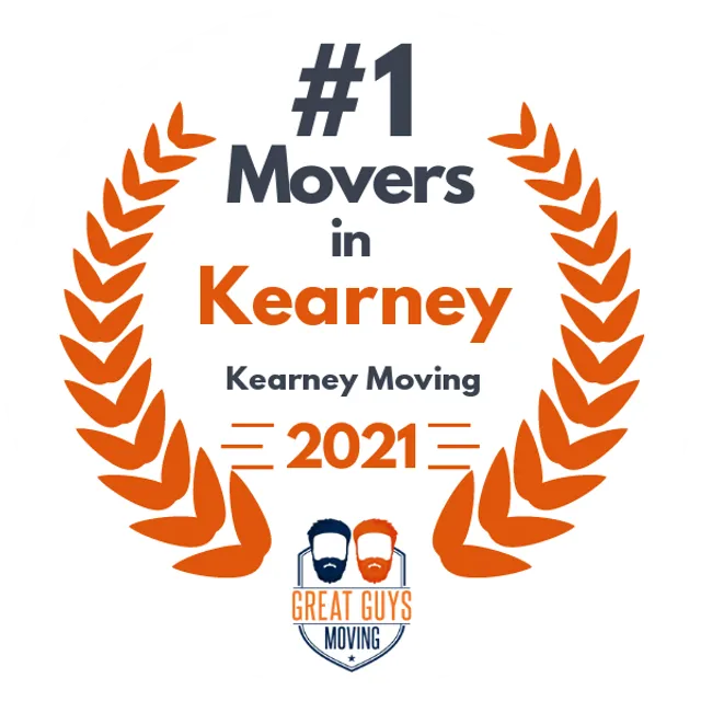 #1 Ranked Movers in Grand Island, NE 2021 award