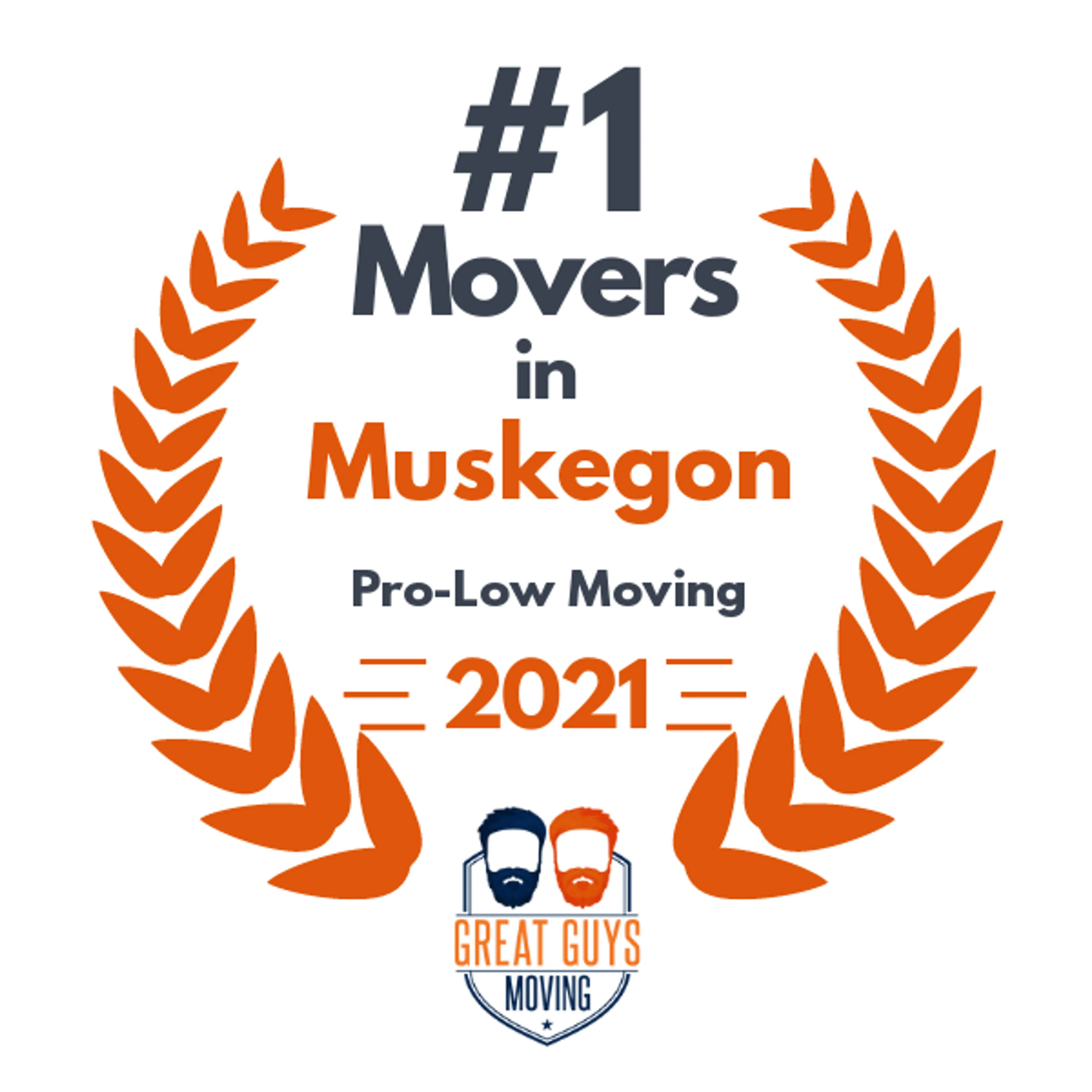 #1 Ranked Movers in Westland, MI 2021 award