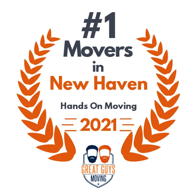 #1 Ranked Movers in Bridgeport, CT 2021 award