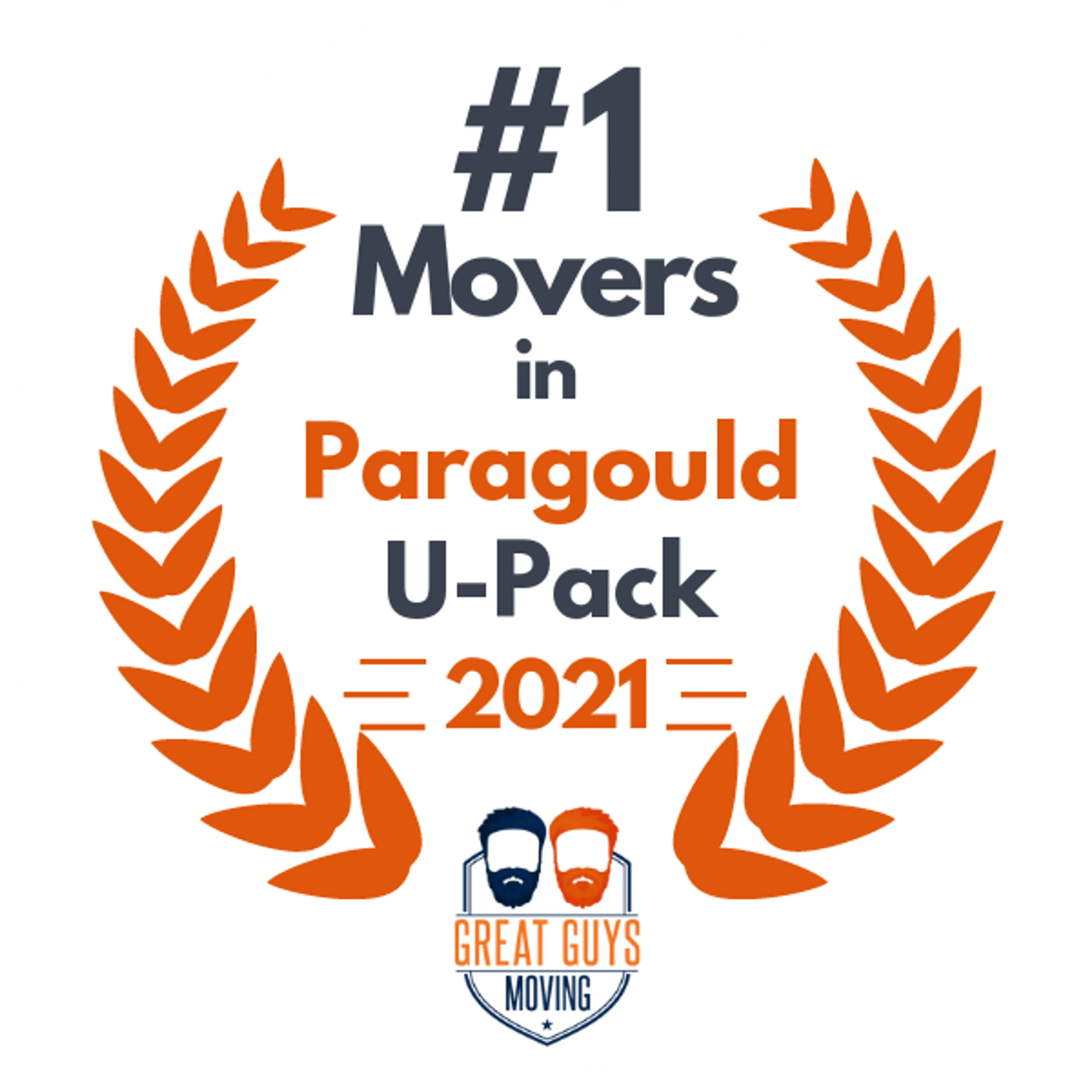 #1 Ranked Movers in Jonesboro, AR 2021 award