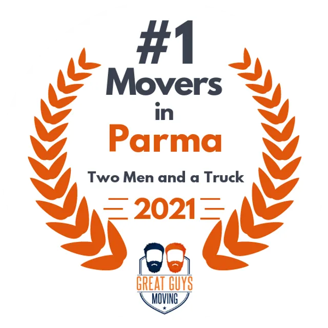 #1 Ranked Movers in Cleveland, OH 2021 award