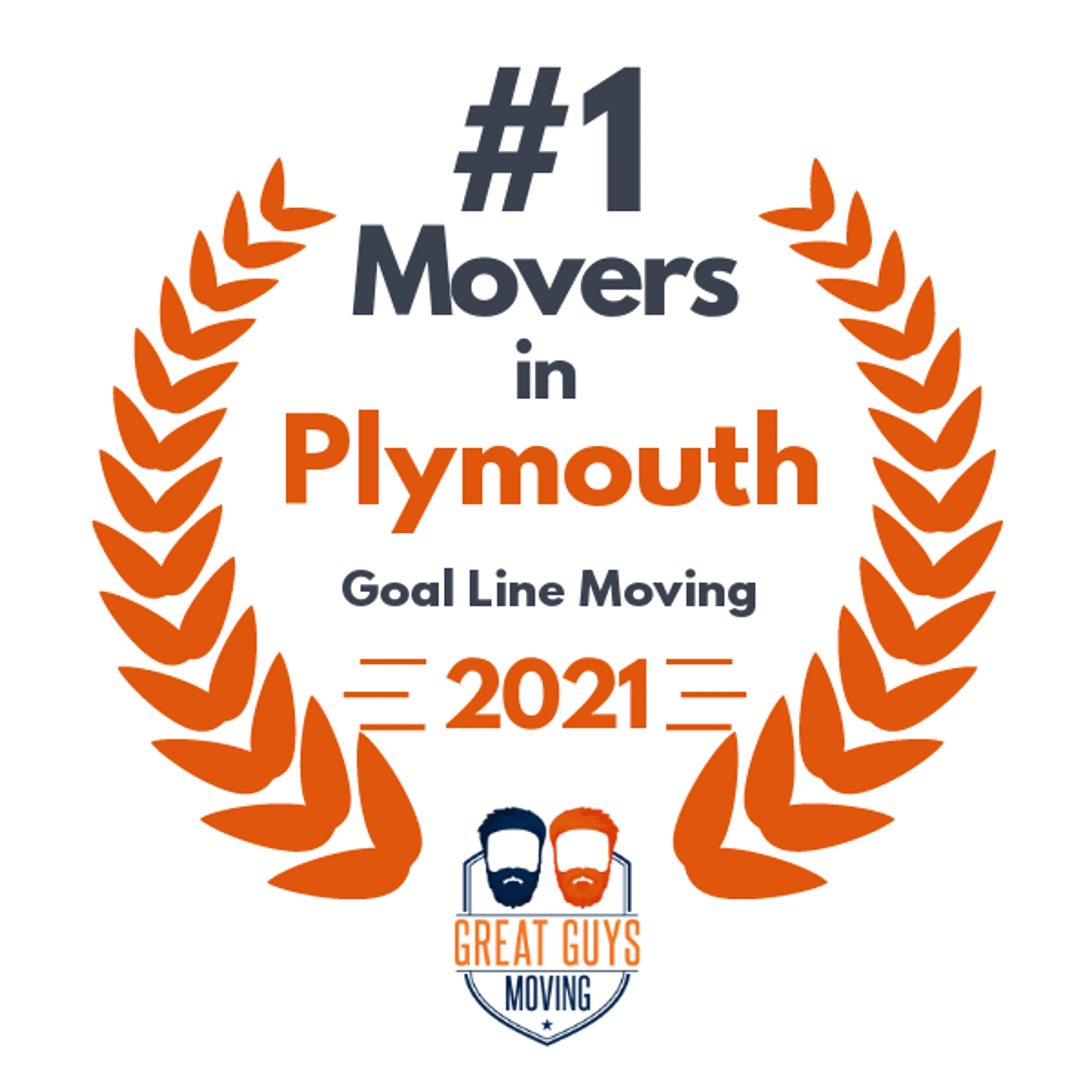 #1 Ranked Movers in Minneapolis, MN 2021 award