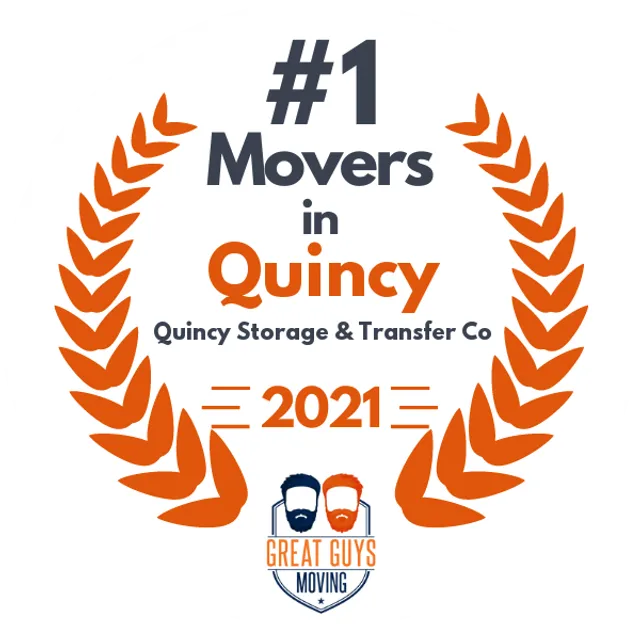 #1 Ranked Movers in Quincy, IL 2021 award