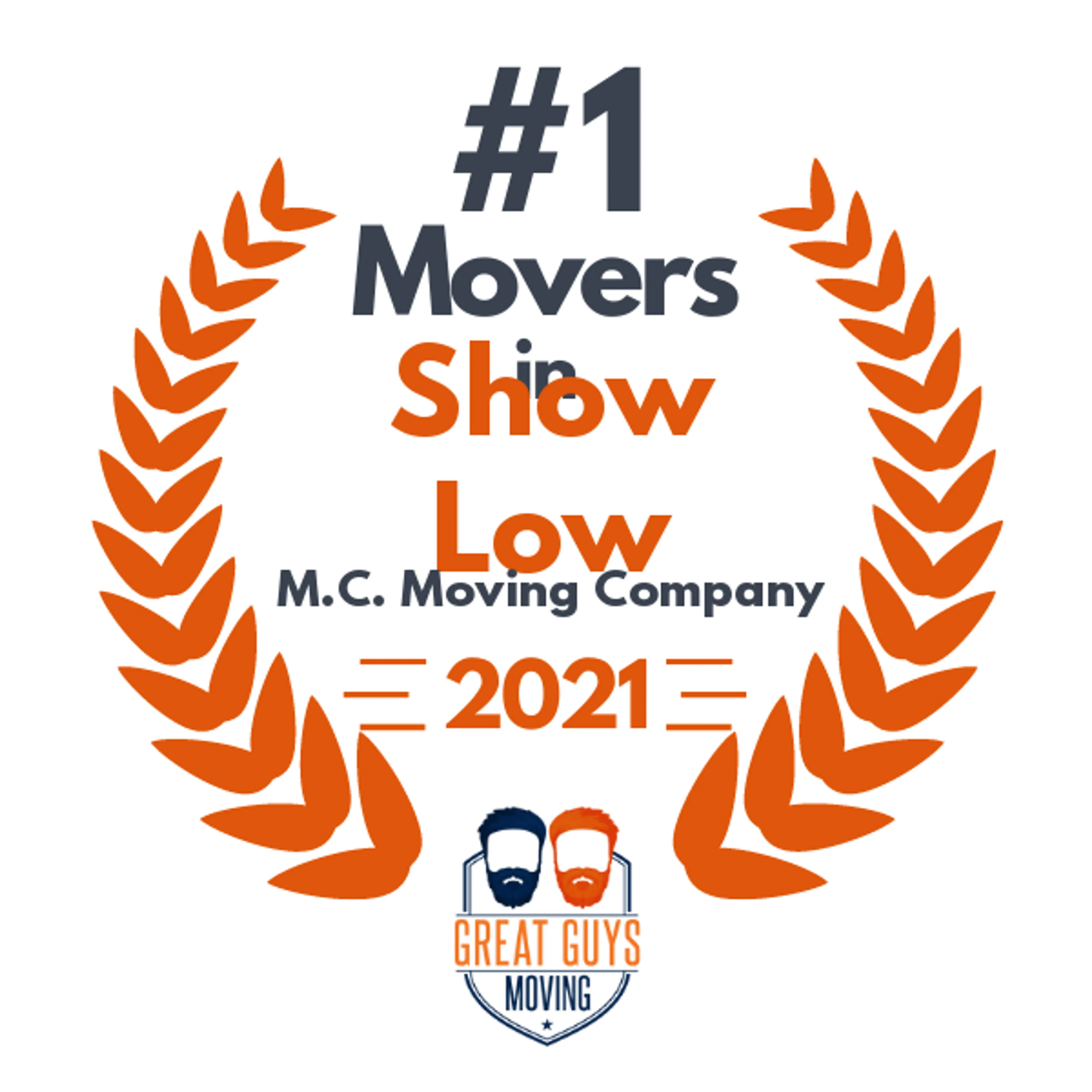 #1 Ranked Movers in Douglas, AZ 2021 award