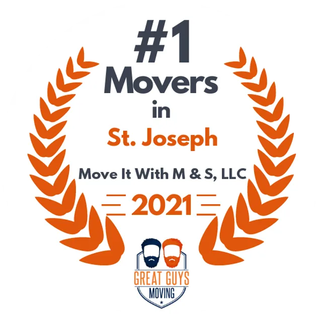 #1 Ranked Movers in St. Joseph, MO 2021 award