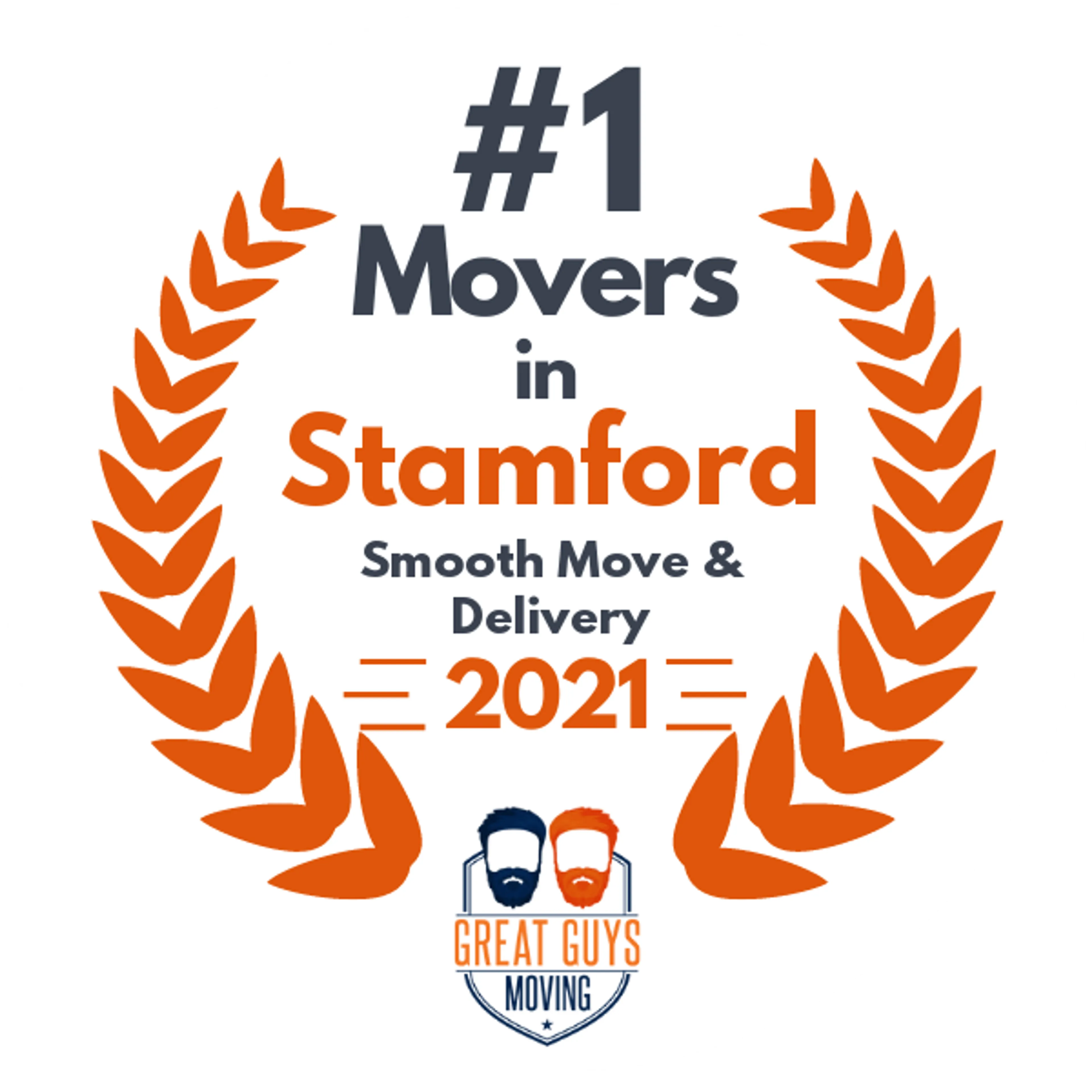 #1 Ranked Movers in Yonkers, NY 2021 award