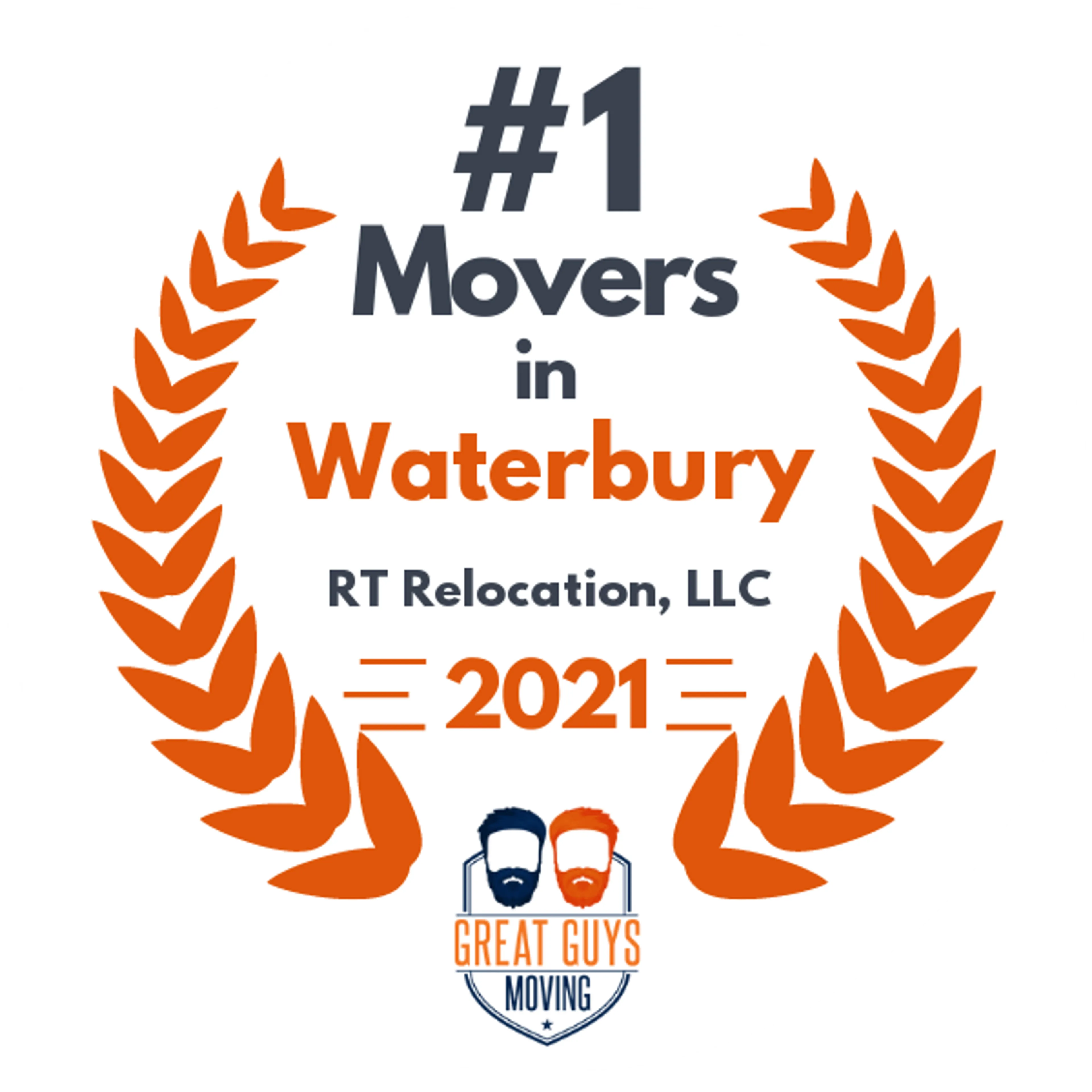 #1 Ranked Movers in Bridgeport, CT 2021 award