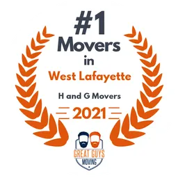 top ranked movers in west lafayette 2021 h and g movers image