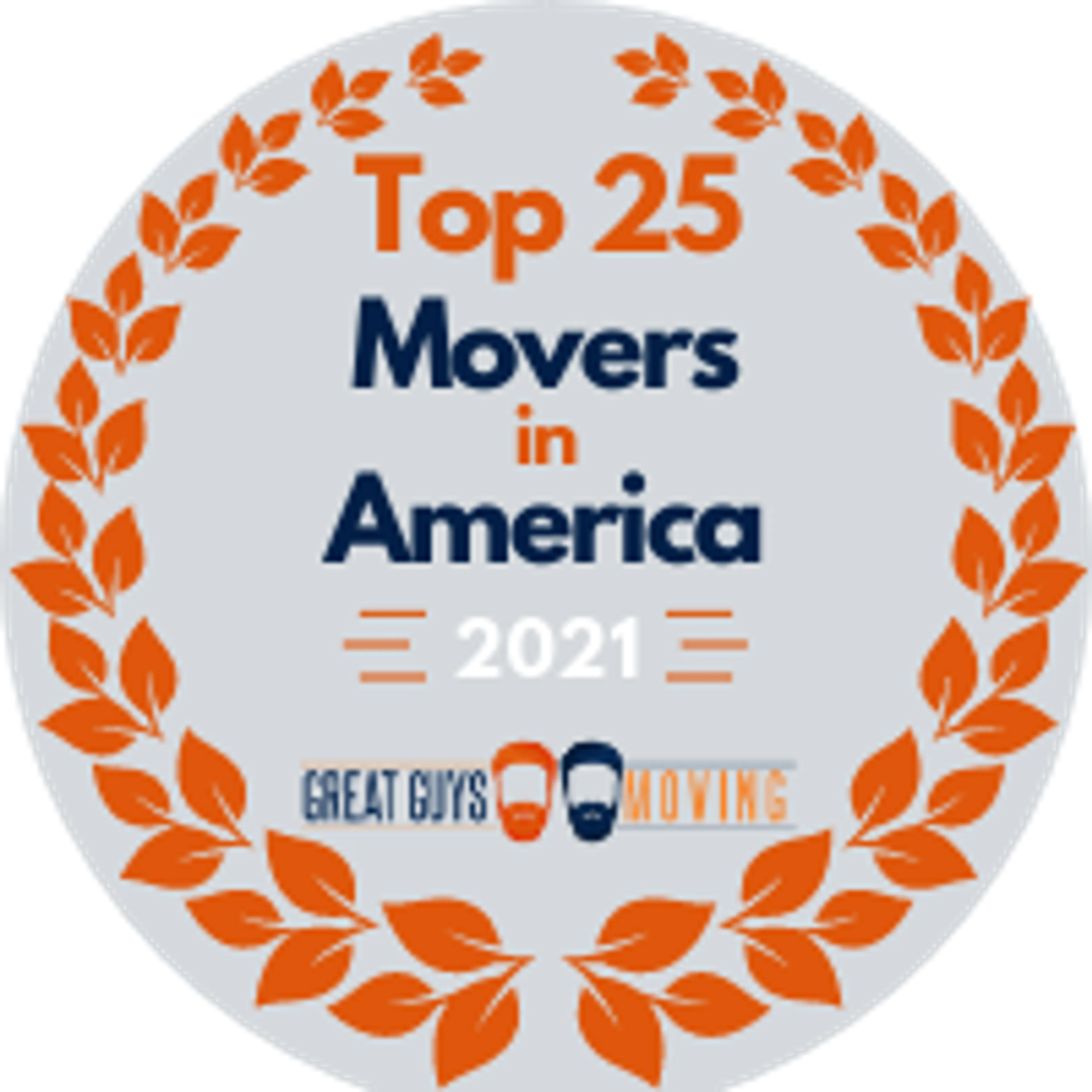 Top 25 Movers in America 2021 award