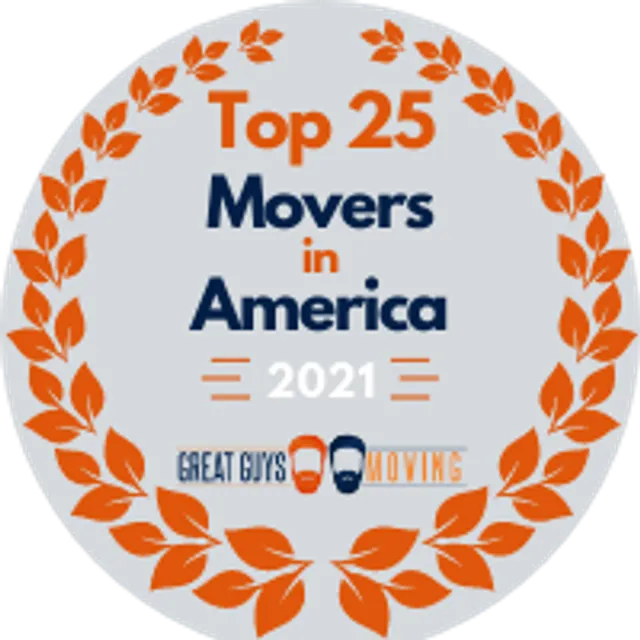 Top 25 Movers in America 2021 award