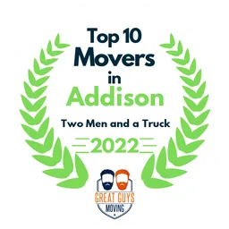 top 10 ranked movers in addison 2022 two men and a truck image