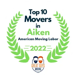 top 10 ranked movers in aiken 2022 american moving labor image