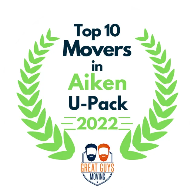 Top 10 Movers in Augusta, GA 2022 award