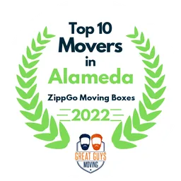 top 10 ranked movers in alameda 2022 zippgo moving boxes image