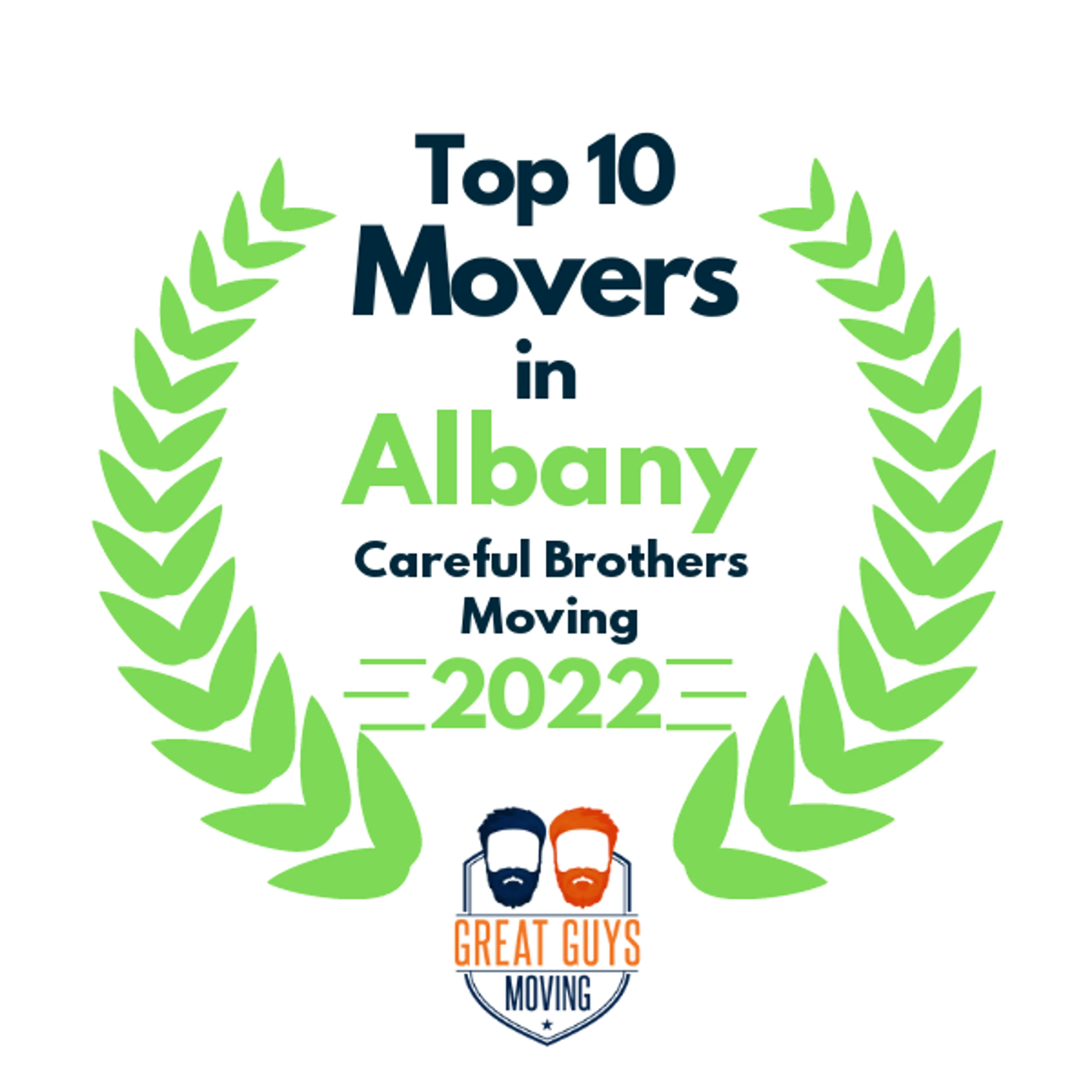 Top 10 Movers in Albany, NY 2022 award