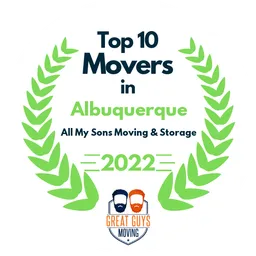 top 10 ranked movers in albuquerque 2022 all my sons moving storage image