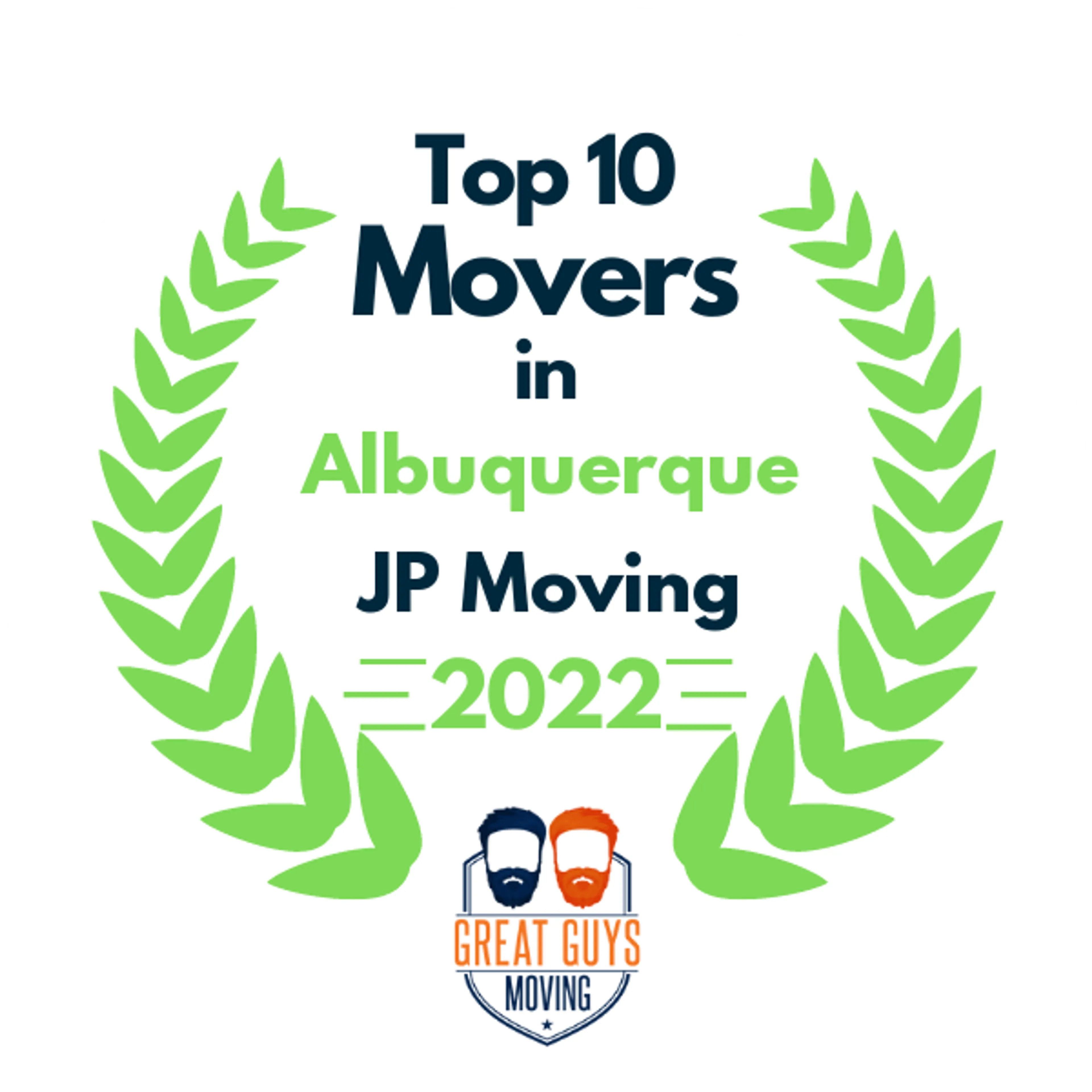 Top 10 Movers in Albuquerque, NM 2022 award