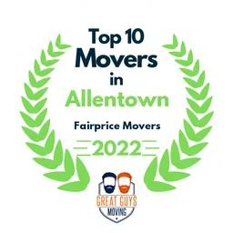 top 10 ranked movers in allentown 2022 fairprice movers image