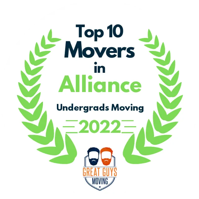 Top 10 Movers in Concord, NC 2022 award