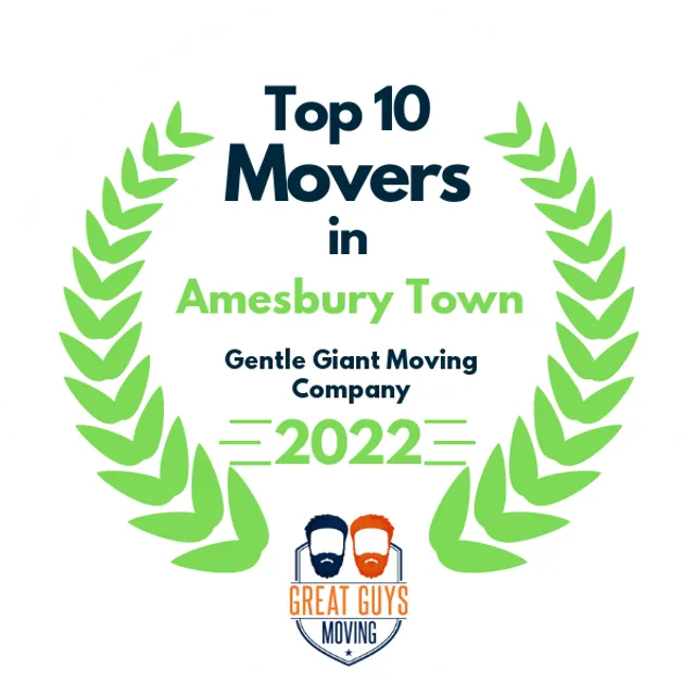 Top 10 Movers in Lawrence, MA 2022 award