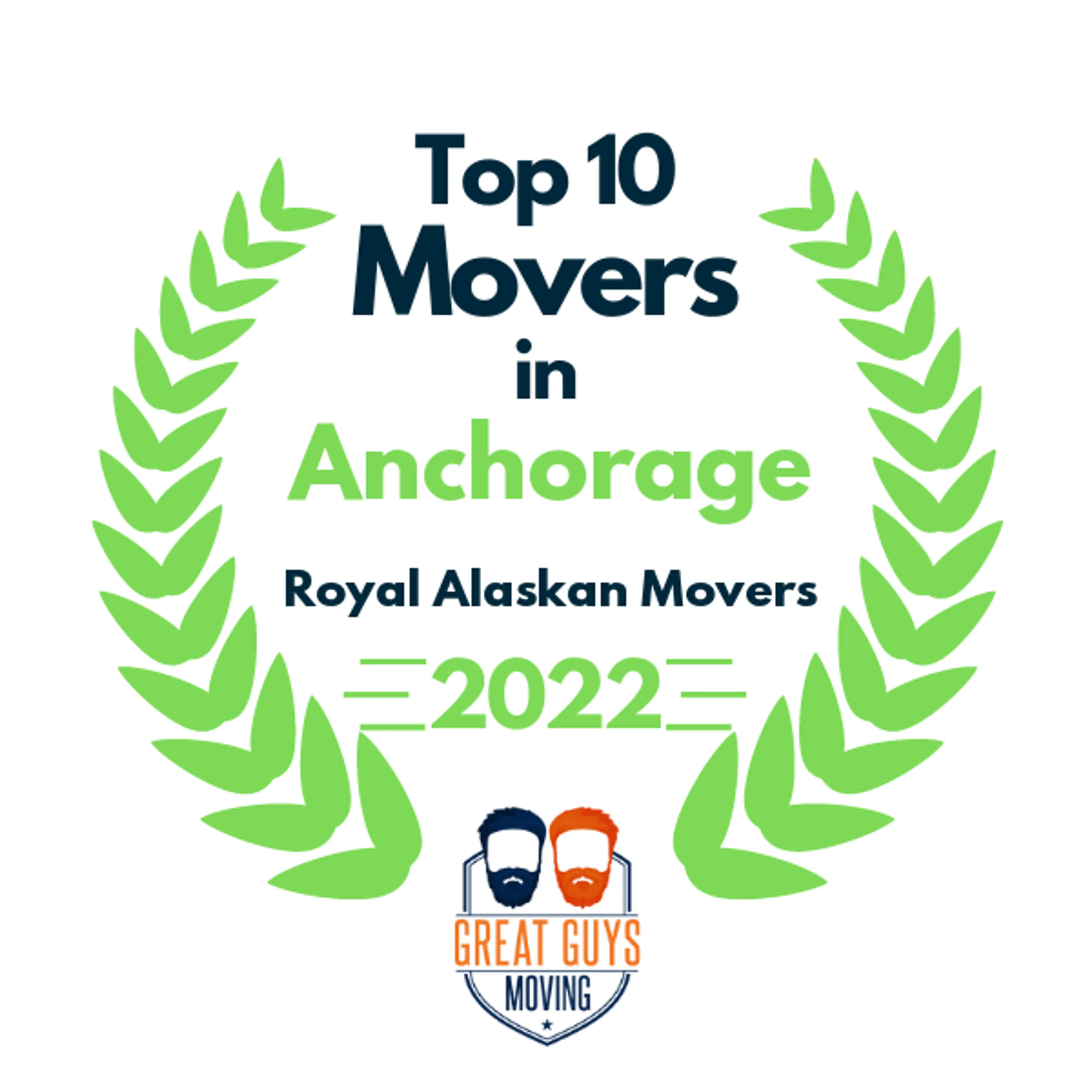 Top 10 Movers in Anchorage, AK 2022 award
