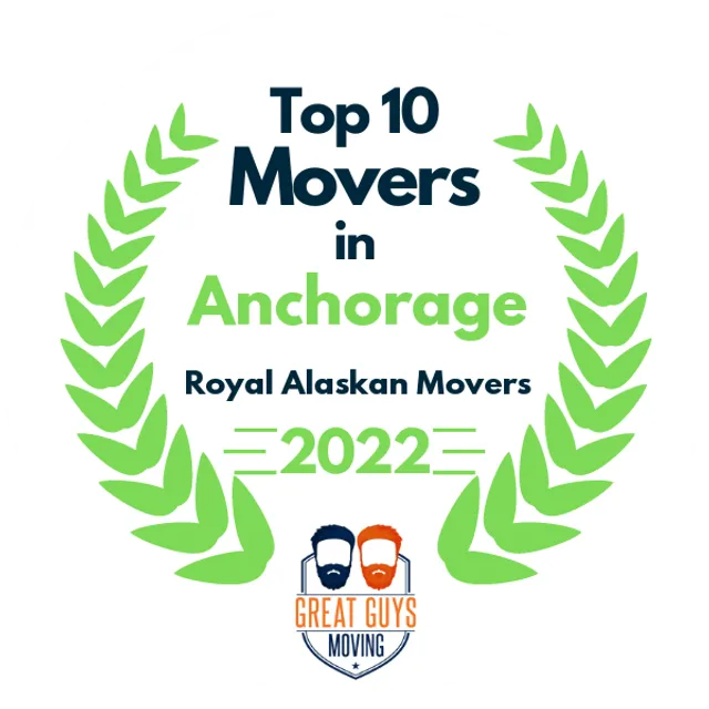 Top 10 Movers in Anchorage, AK 2022 award