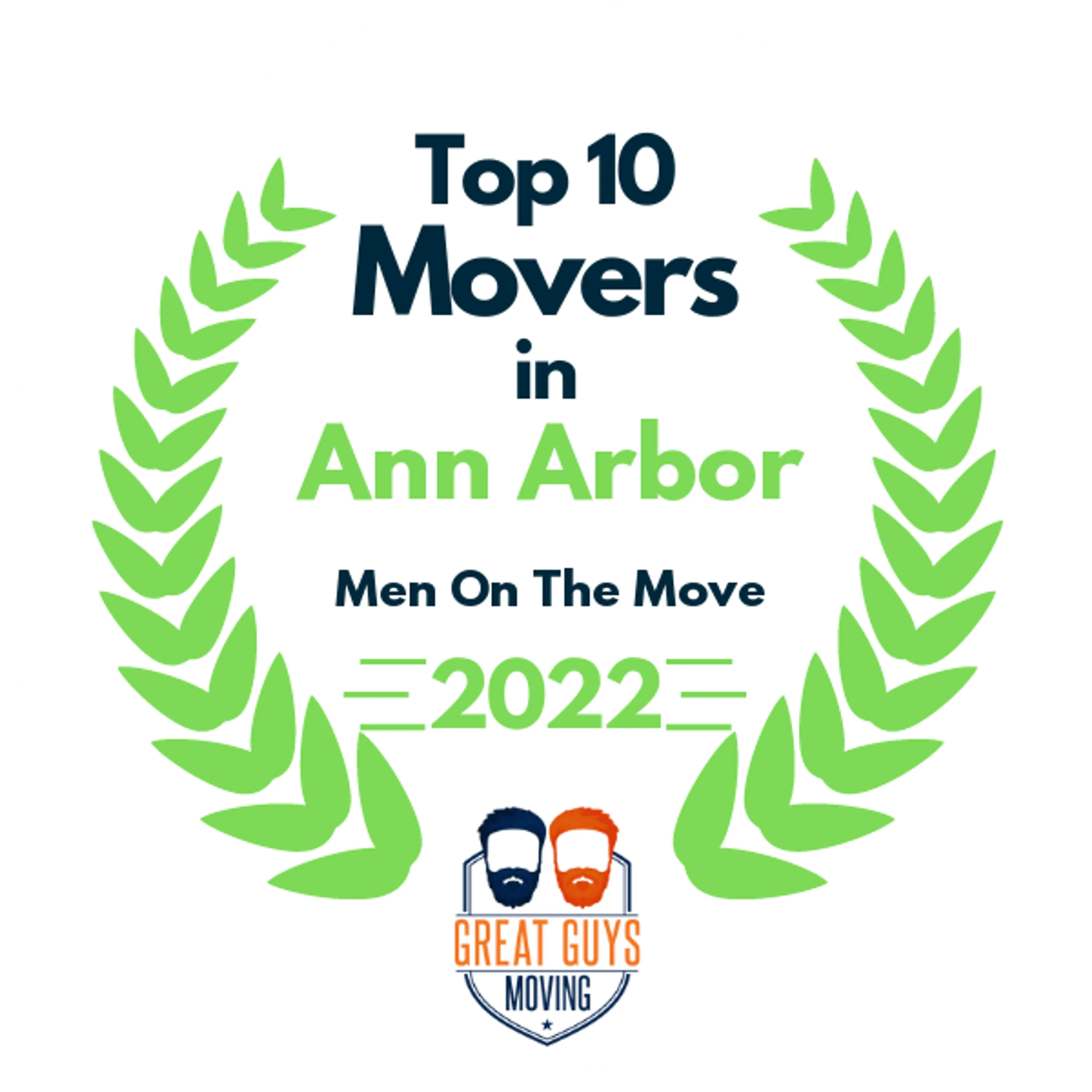 Top 10 Movers in Ann Arbor, MI 2022 award