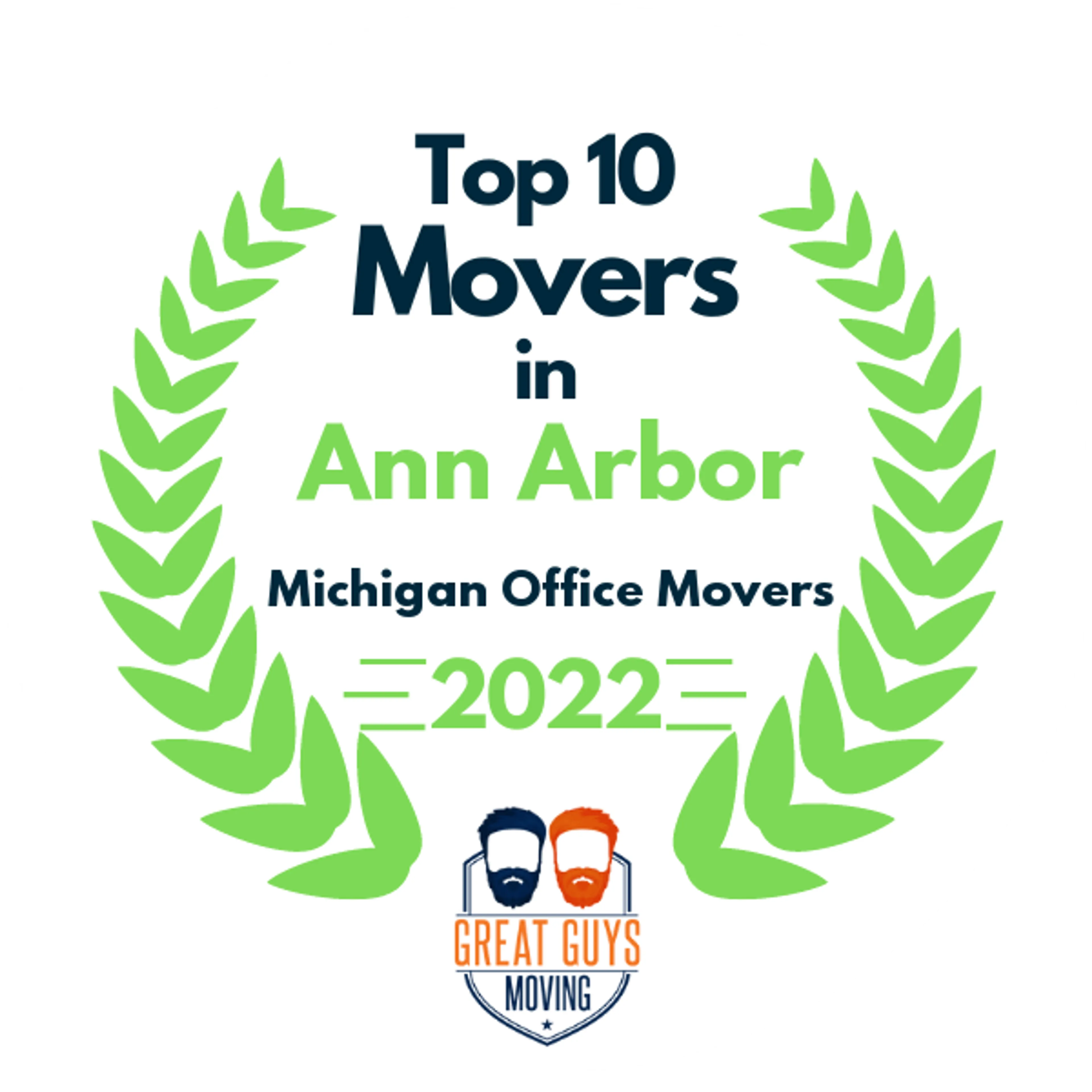 Top 10 Movers in Ann Arbor, MI 2022 award
