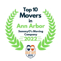 top 10 ranked movers in ann arbor 2022 sammyos moving company image