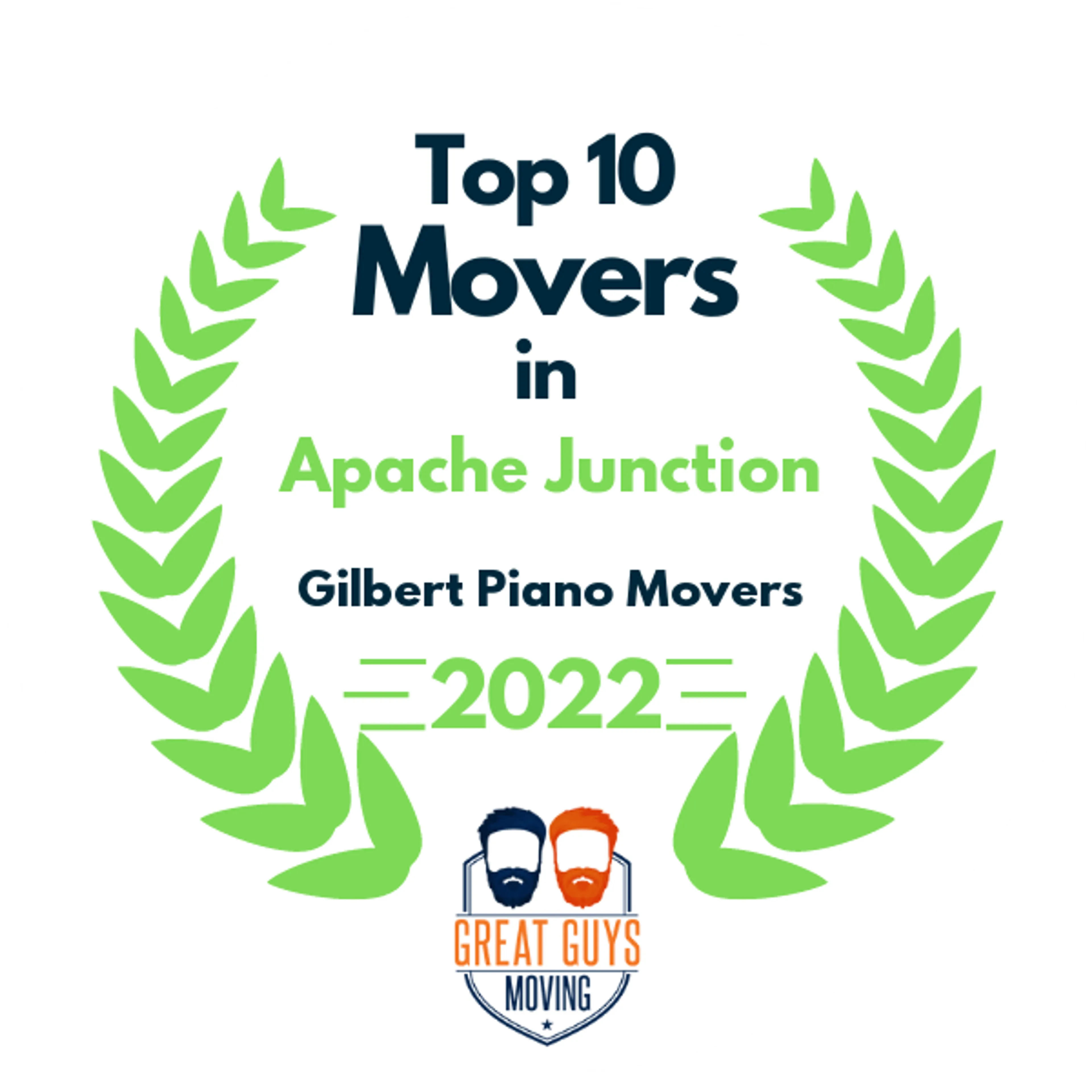 Top 10 Movers in Mesa, AZ 2022 award