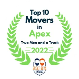 top 10 ranked movers in apex 2022 two men and a truck image