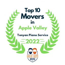 top 10 ranked movers in apple valley 2022 tonyan piano service image