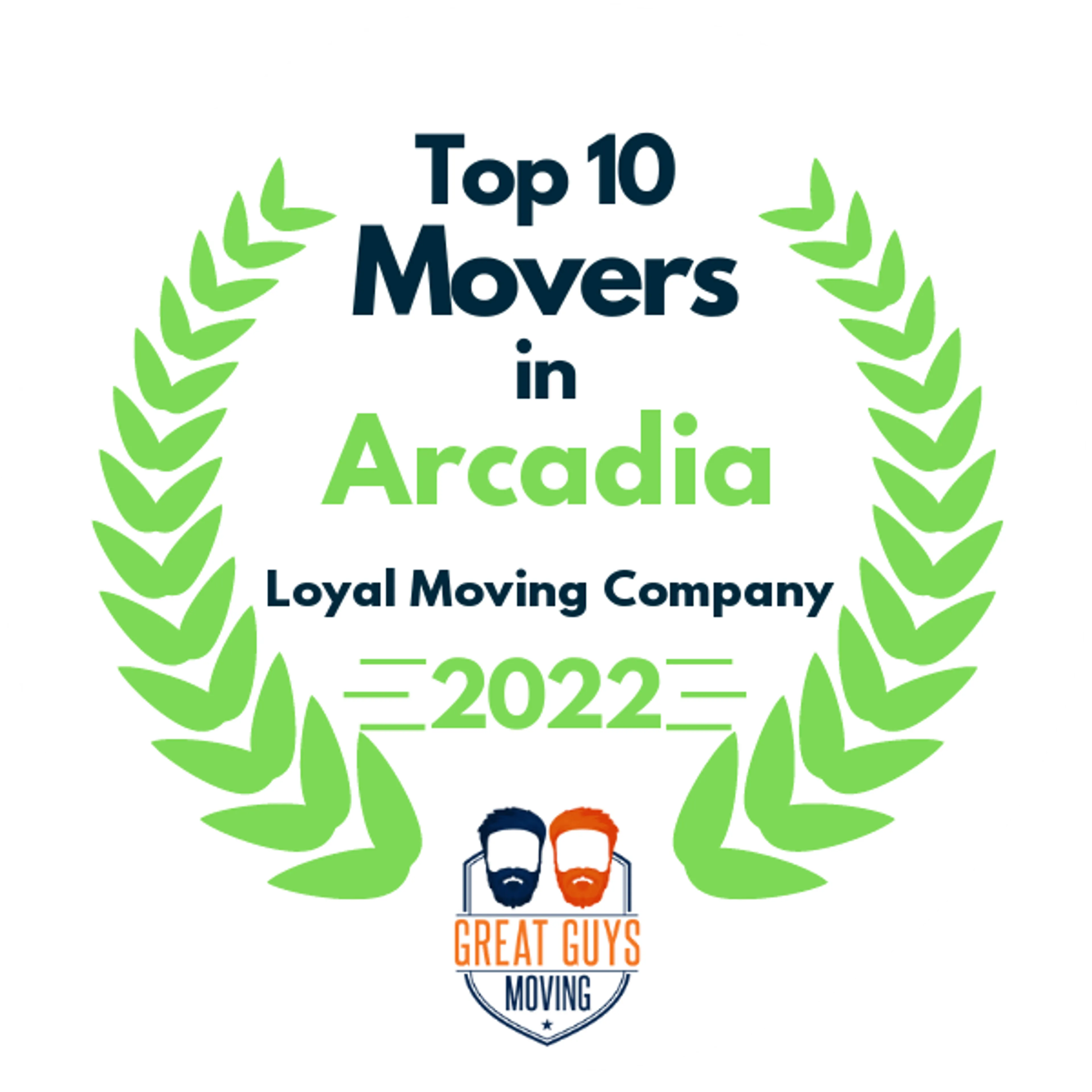 Top 10 Movers in Los Angeles, CA 2022 award