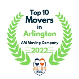 top 10 ranked movers in arlington 2022 am moving company image