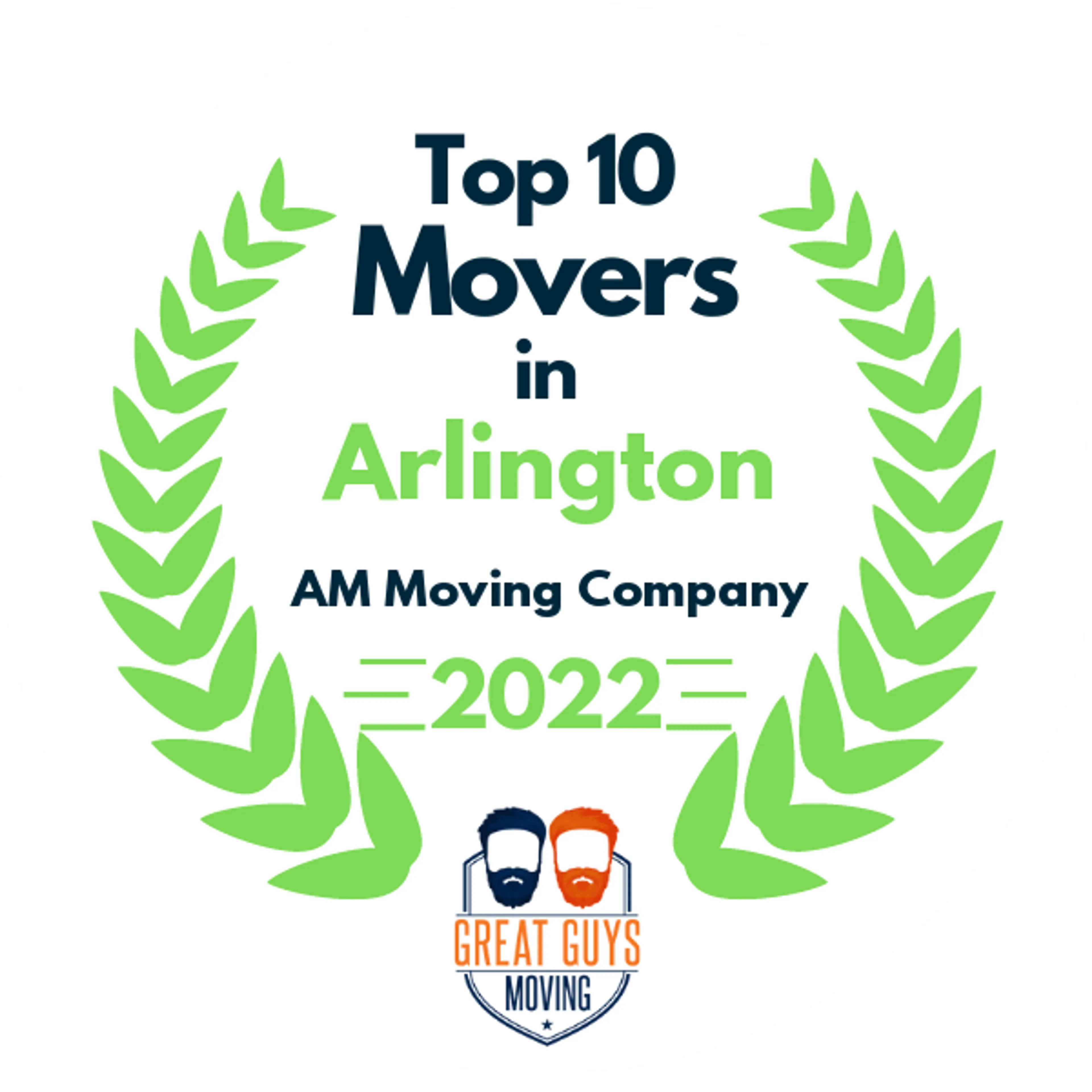Top 10 Movers in Dallas, TX 2022 award