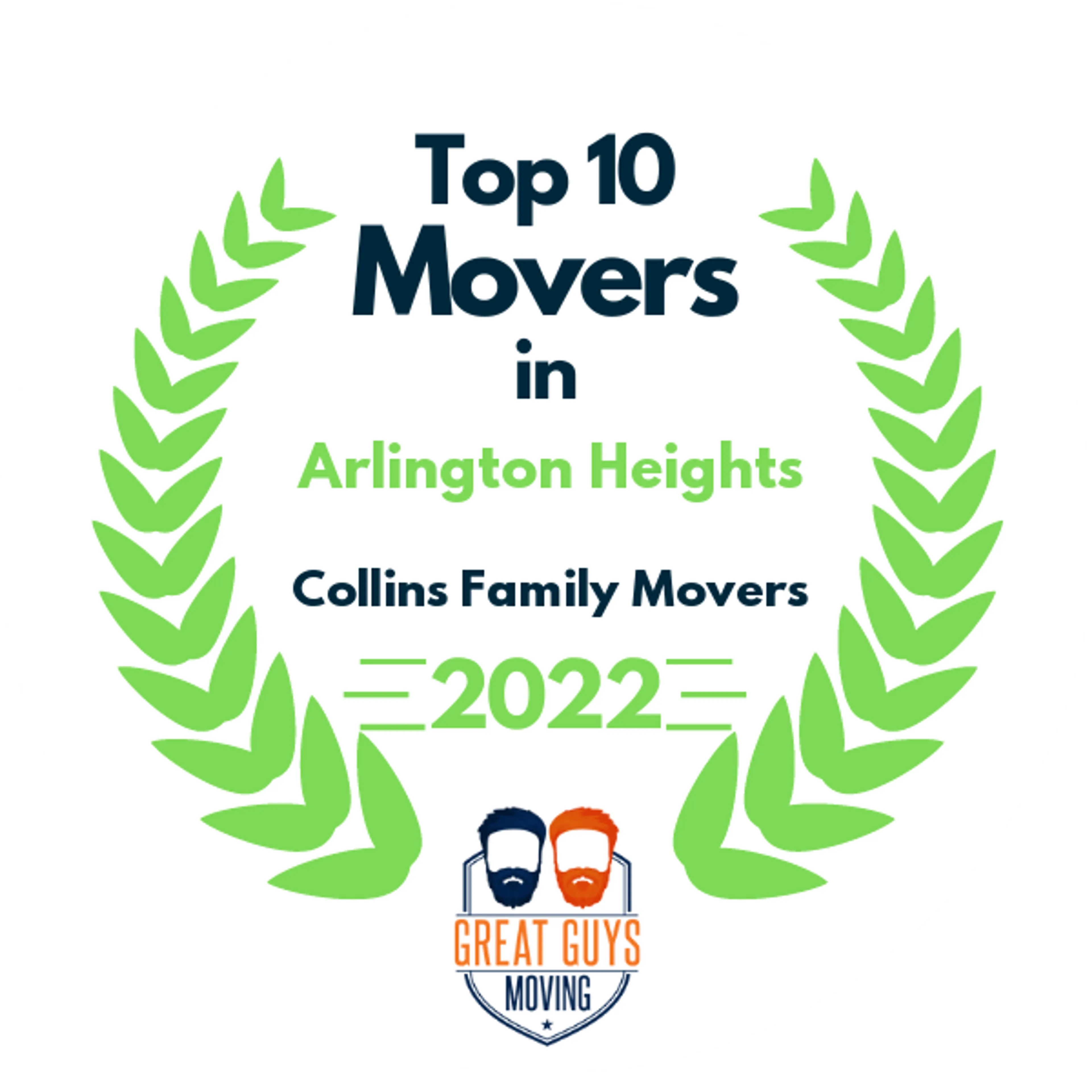 Top 10 Movers in Chicago, IL 2022 award