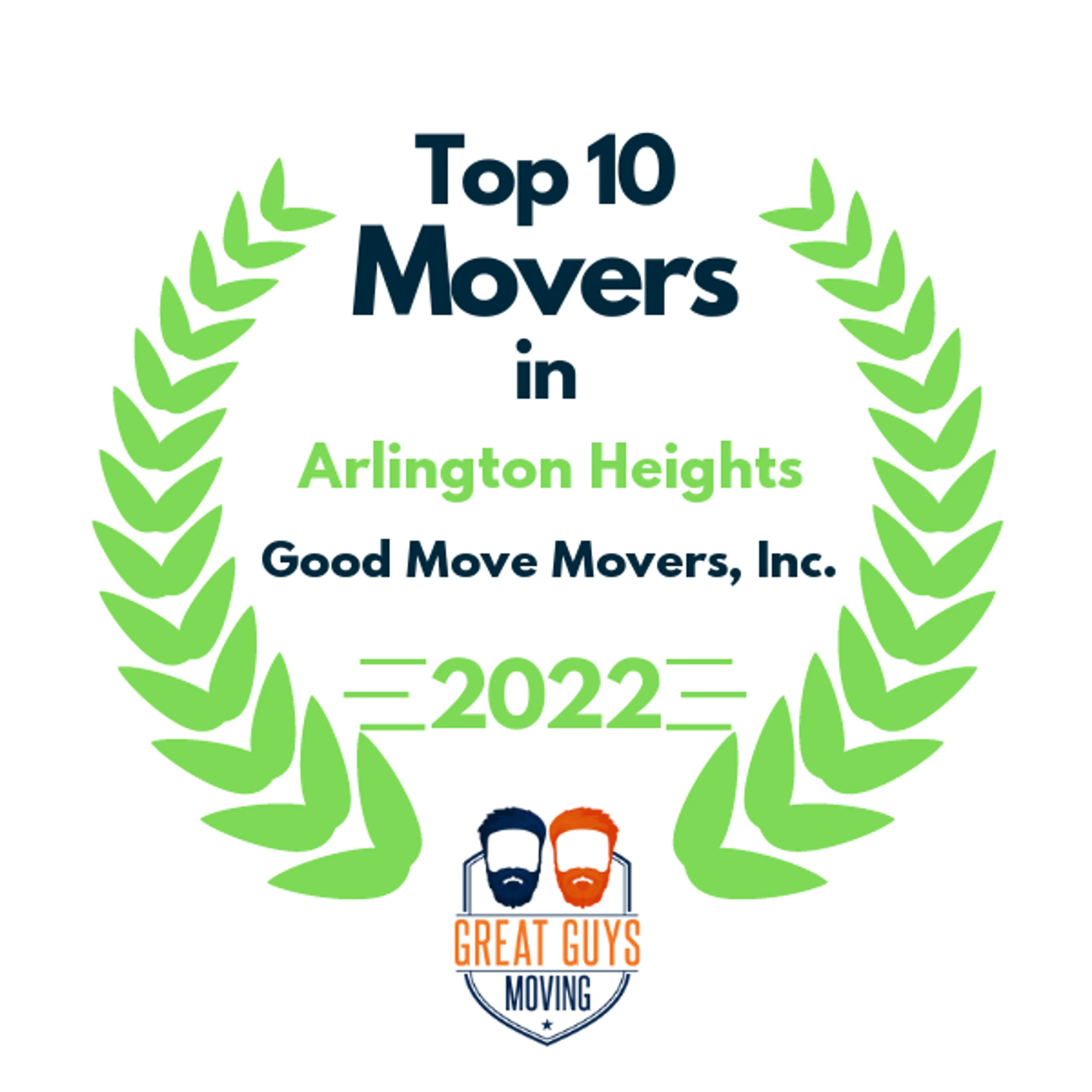 Top 10 Movers in Chicago, IL 2022 award