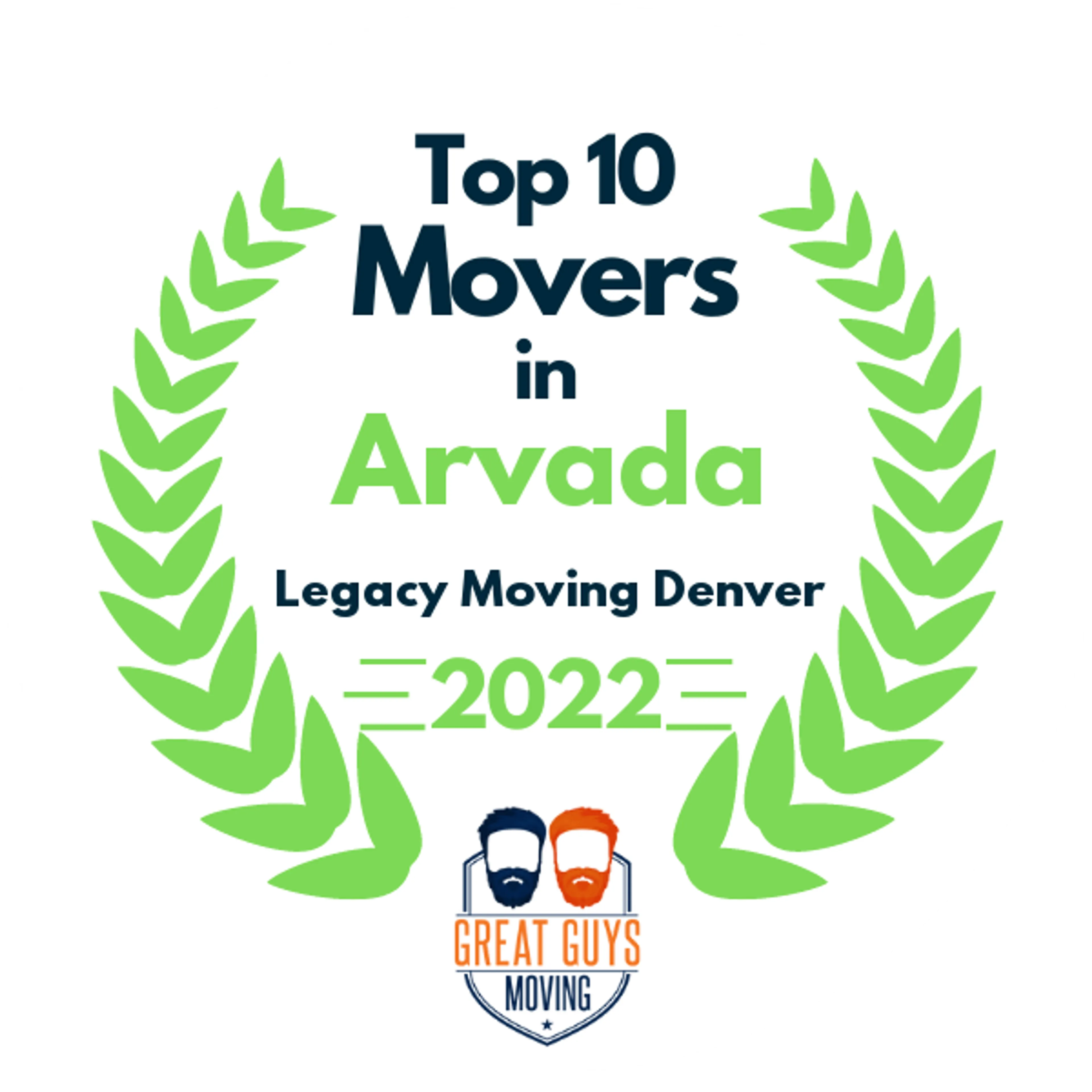 Top 10 Movers in Denver, CO 2022 award