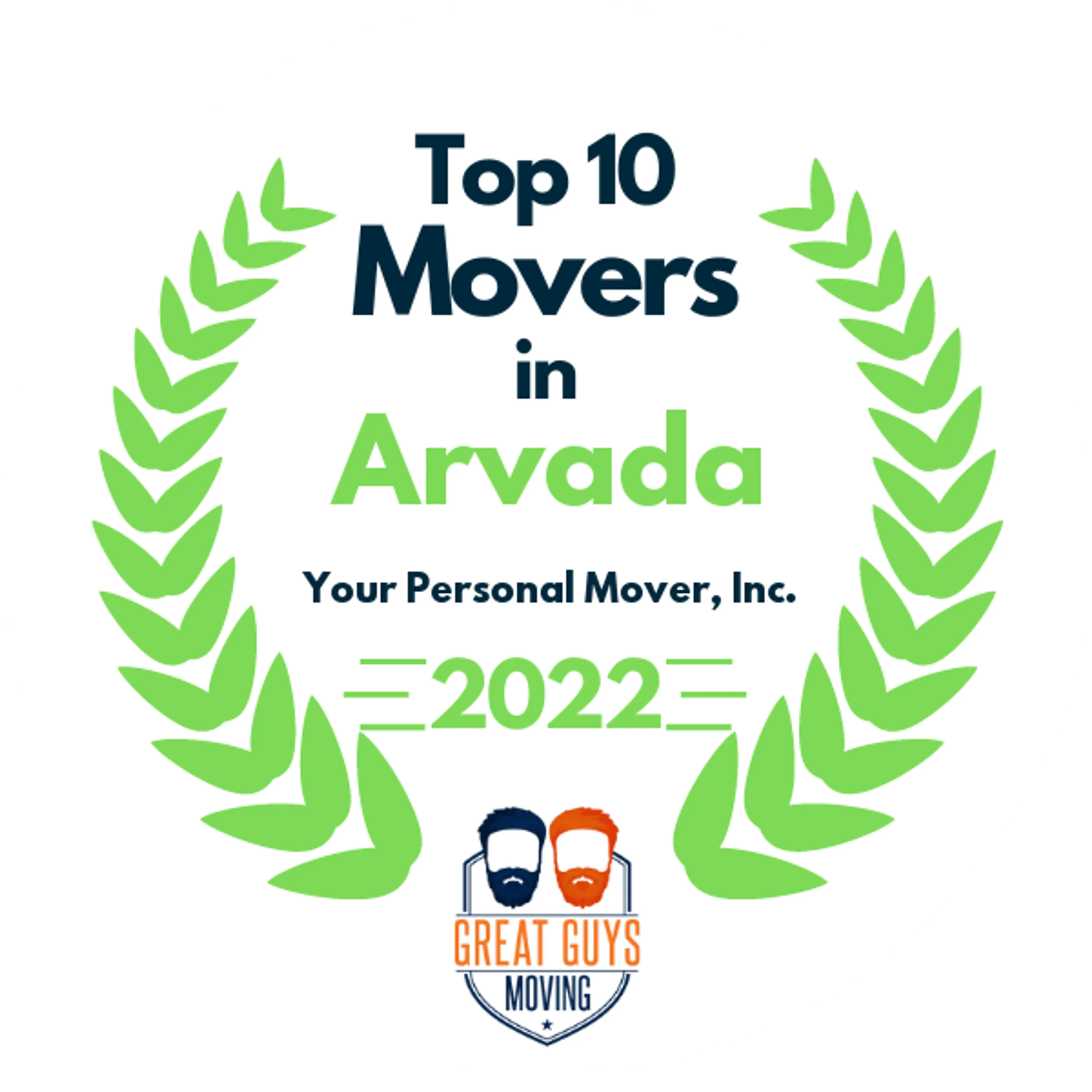 Top 10 Movers in Denver, CO 2022 award