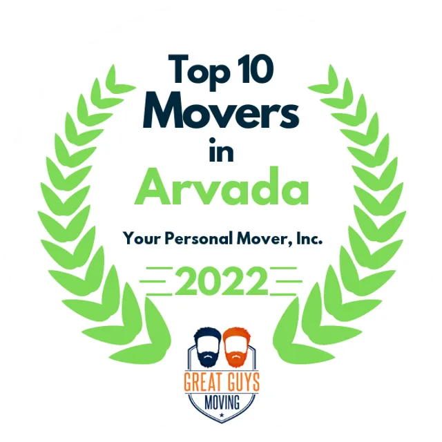 Top 10 Movers in Denver, CO 2022 award