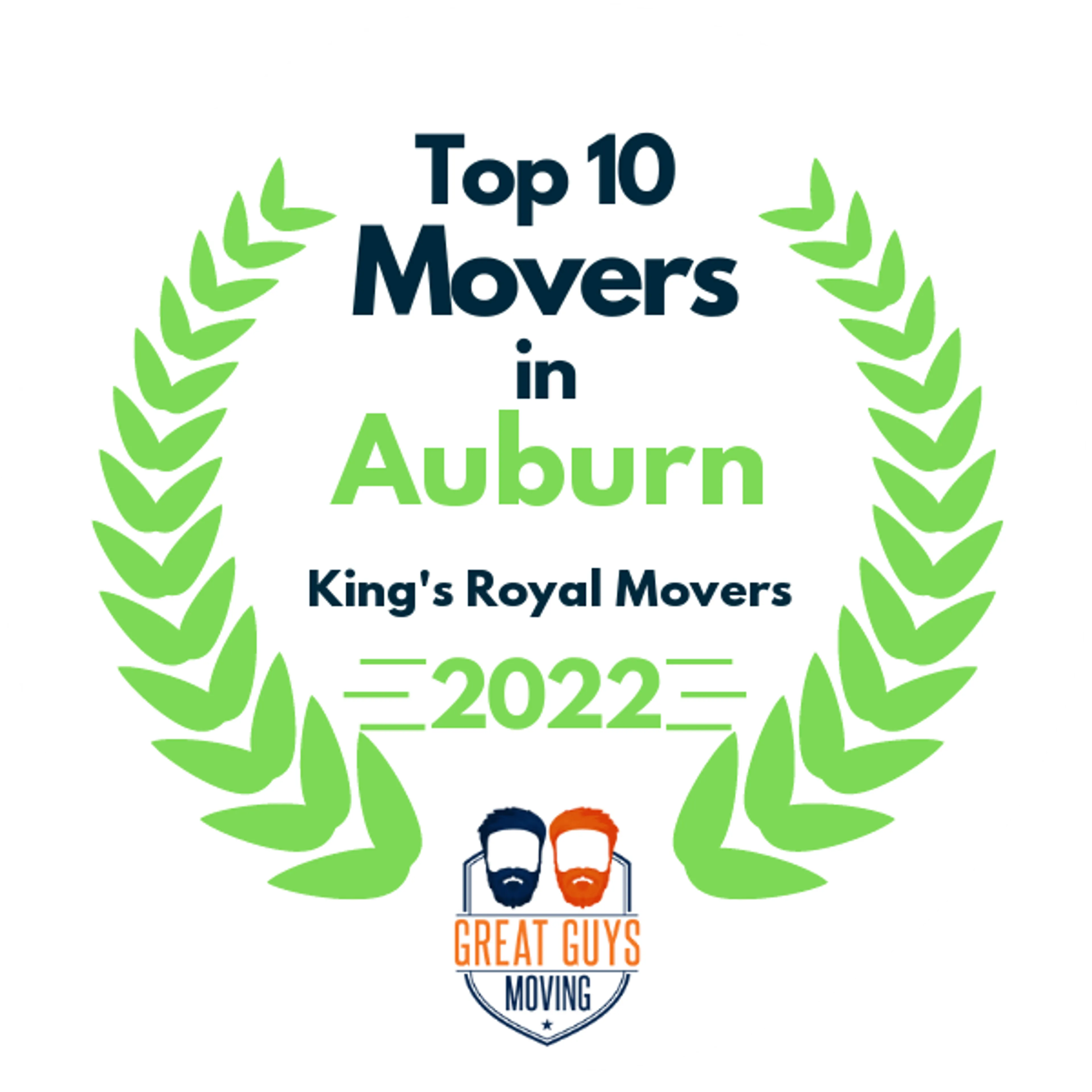 Top 10 Movers in Roswell, GA 2022 award