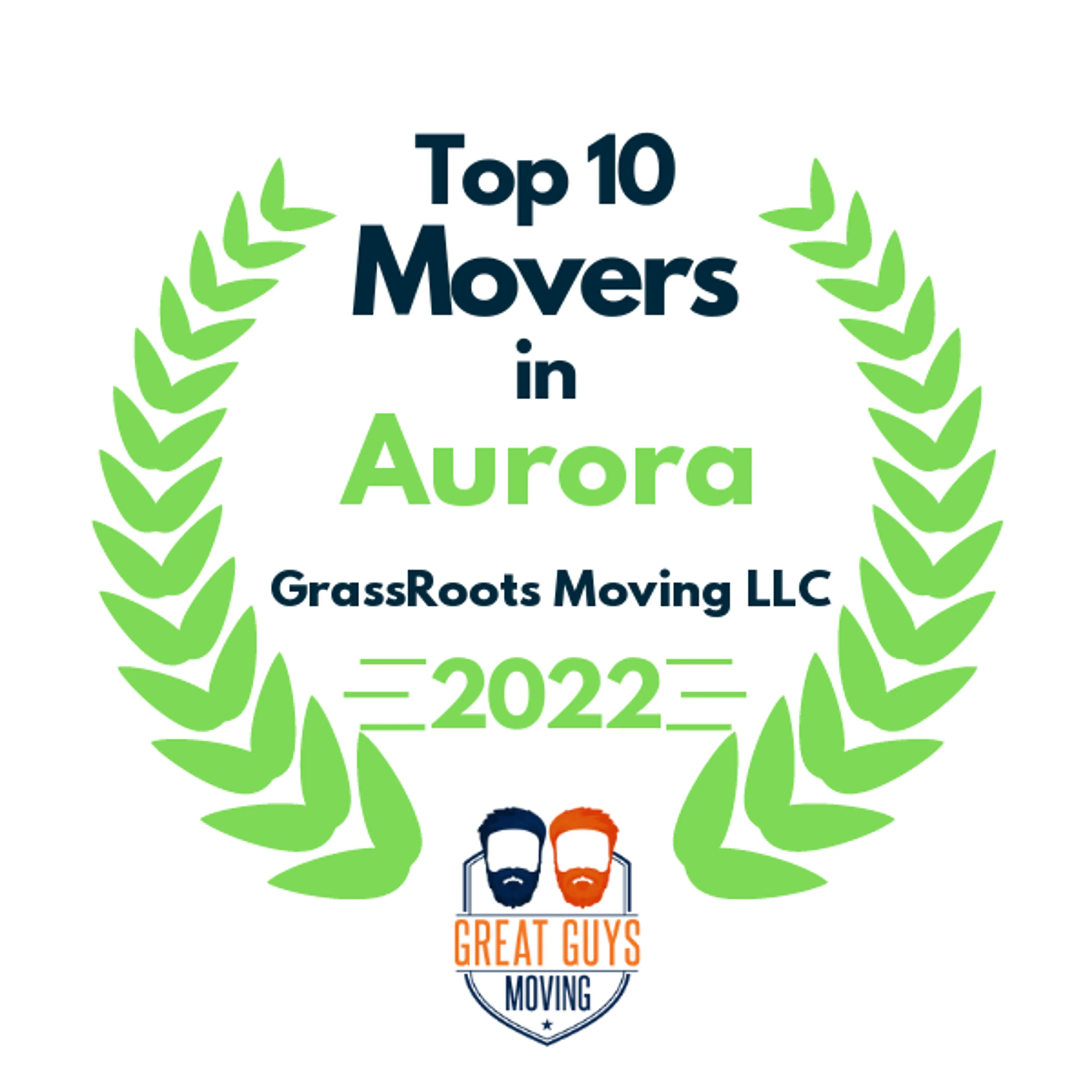 Top 10 Movers in Denver, CO 2022 award