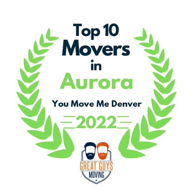 Top 10 Movers in Denver, CO 2022 award